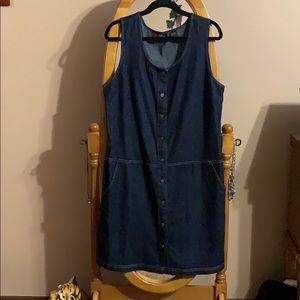 New York and company denim dress